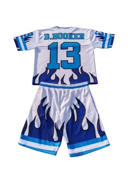 Jersey Set | White & Purple