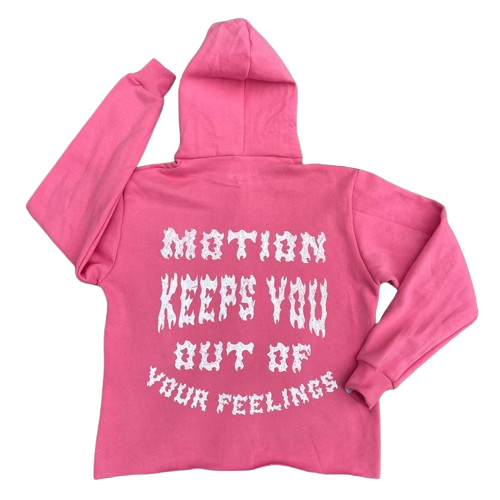 No Feelings Hoodies | Pink