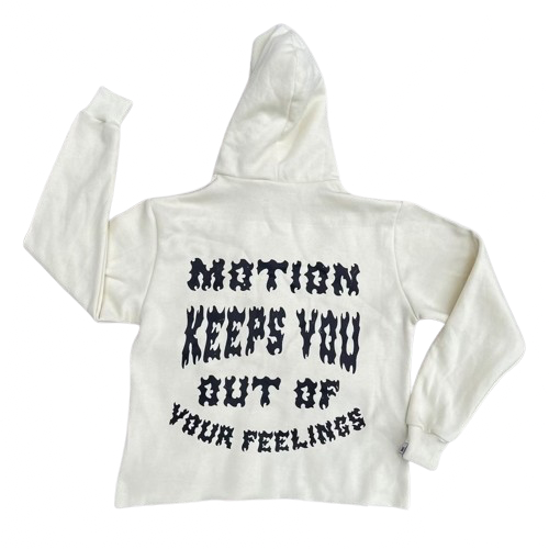 No Feelings Hoodies | Cream