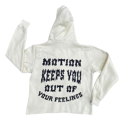 No Feelings Hoodies | Cream