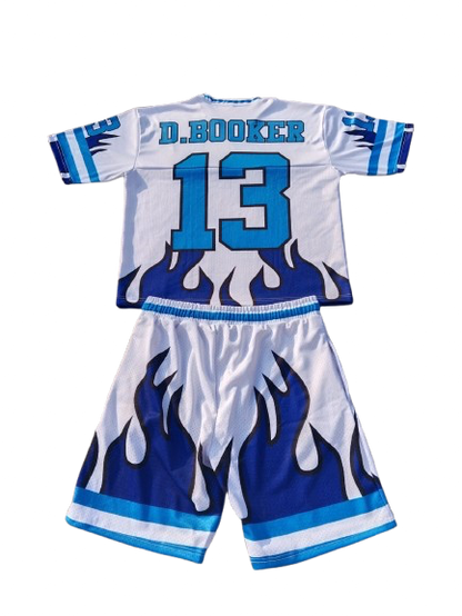 Jersey Set | White & Purple