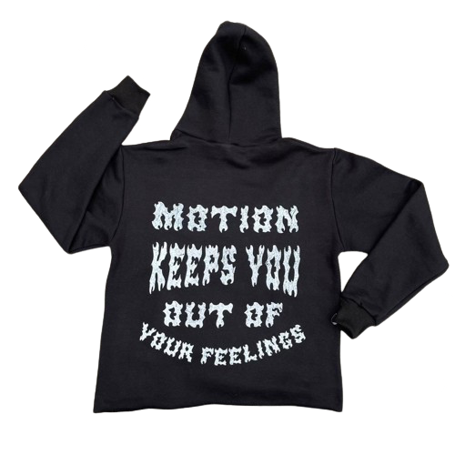 No Feelings Hoodies | Black